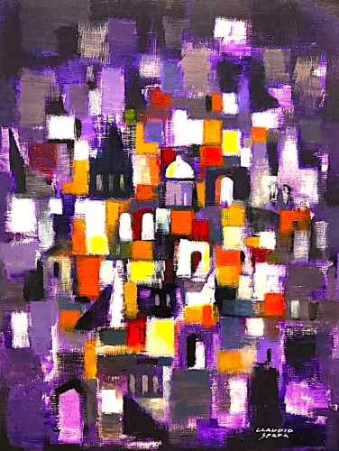 Composizione in viola